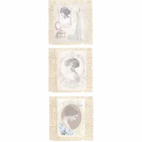 Artebella 10x25 cm 6168K Koyu Zemin Mixart Kolay Transfer