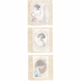 Artebella 10x25 cm 6168K Koyu Zemin Mixart Kolay Transfer