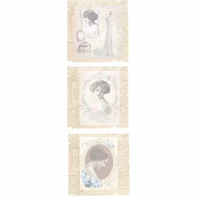 Artebella 10x25 cm 6168K Koyu Zemin Mixart Kolay Transfer