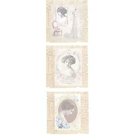 Artebella 10x25 cm 6168K Koyu Zemin Mixart Kolay Transfer