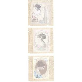 Artebella 10x25 cm 6168K Koyu Zemin Mixart Kolay Transfer