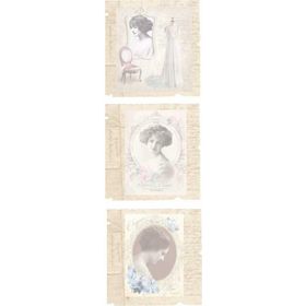 Artebella 10x25 cm 6168K Koyu Zemin Mixart Kolay Transfer