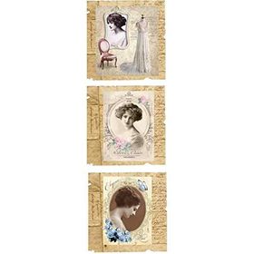 Artebella 10x25 cm 6168V Açık Zemin Mixart Kolay Transfer