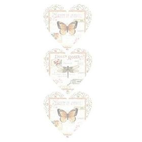 Artebella 10x25 cm Koyu Zemin 6138K Mixart Transfer