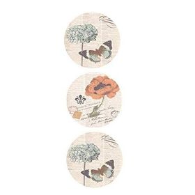 Artebella 10x25 cm Koyu Zemin 6139K Mixart Transfer