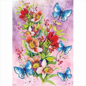 Artebella 1438V Açık Zemin 23x34 cm Büyük Kolay Transfer