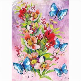 Artebella 1438V Açık Zemin 23x34 cm Büyük Kolay Transfer