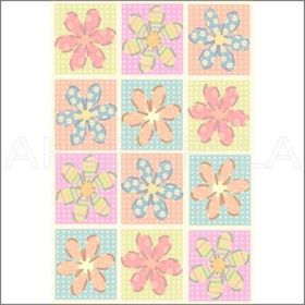 Artebella 1577K Koyu Zemin 23x34 cm Mozaik Kolay Transfer