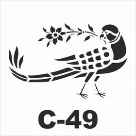 Artebella 15x20 cm C-49 Stencil Şablon