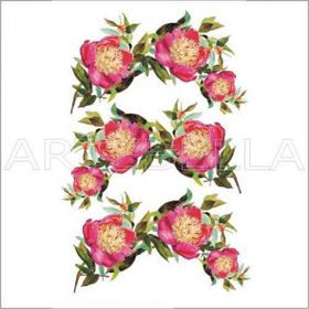 Artebella 1627V Açık Zemin 35x50 cm Extra Büyük Kolay Transfer