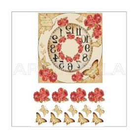 Artebella 1637V Açık Zemin 35x50 cm Extra Büyük Kolay Transfer