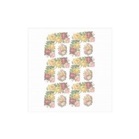 Artebella 1643K Koyu Zemin 35x50 cm Kolay Transfer