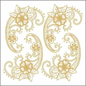 Artebella 16x16 cm 7304G Gold Transfer