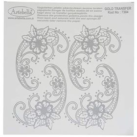 Artebella 16x16 cm 7304S Silver Transfer