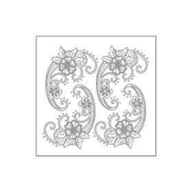 Artebella 16x16 cm 7304S Silver Transfer