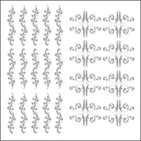 Artebella 16x16 cm 7314S Silver Transfer