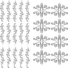 Artebella 16x16 cm 7314S Silver Transfer