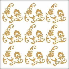 Artebella 16x16 cm 7317G Gold Transfer
