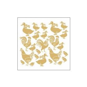 Artebella 16x16 cm 7322G Gold Transfer