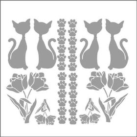 Artebella 16x16 cm 7324S Silver Transfer