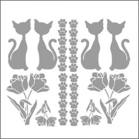 Artebella 16x16 cm 7324S Silver Transfer