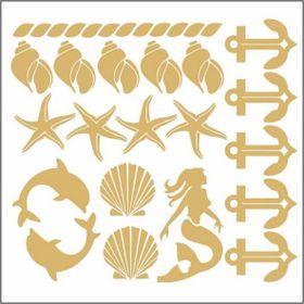 Artebella 16x16 cm 7328G Gold Transfer