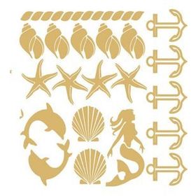 Artebella 16x16 cm 7328G Gold Transfer