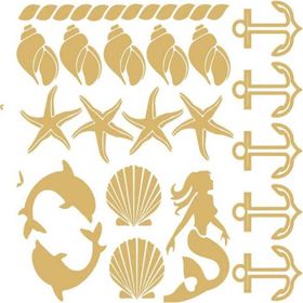 Artebella 16x16 cm 7328G Gold Transfer