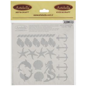 Artebella 16x16 cm 7328S Silver Transfer