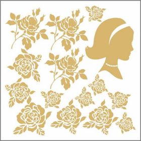 Artebella 16x16 cm 7330G Gold Transfer