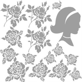 Artebella 16x16 cm 7330S Silver Transfer