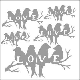 Artebella 16x16 cm 7336S Silver Transfer