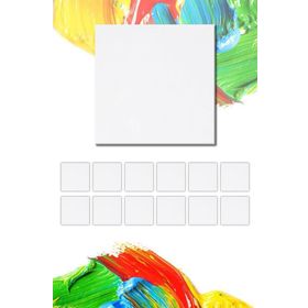 Artebella 16X17 cm 12 li Pres Kompozit Tuval