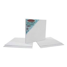 Artebella 16x17 cm 4'lü Set Preslenmiş Tuval Kompozit