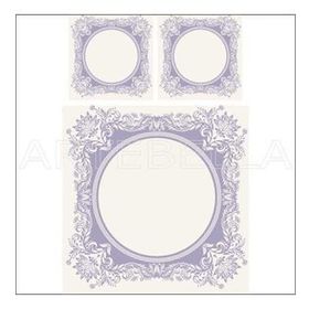 Artebella 1750K Koyu Zemin 23x34 cm Büyük Dantel Kolay Transfer