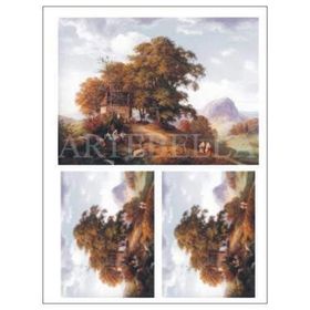 Artebella 17x24 cm Açık Zemin 1292V Küçük Kolay Transfer