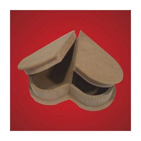 Artebella 23x23x7 cm MDF Ahşap Kutu