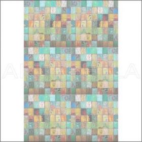 Artebella 23x34 cm 1567K Koyu Zemin Mozaik Kolay Transfer