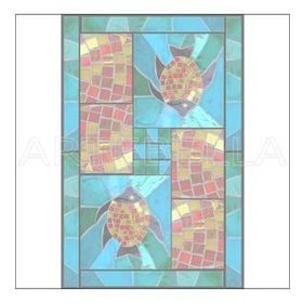 Artebella 23x34 cm 1568K Koyu Zemin Mozaik Kolay Transfer