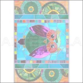Artebella 23x34 cm 1571K Koyu Zemin Mozaik Kolay Transfer