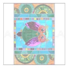 Artebella 23x34 cm 1571K Koyu Zemin Mozaik Kolay Transfer