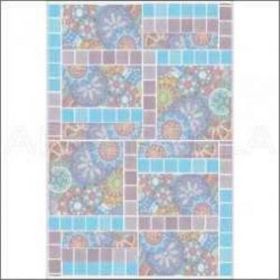 Artebella 23x34 cm 1575K Koyu Zemin Mozaik Kolay Transfer