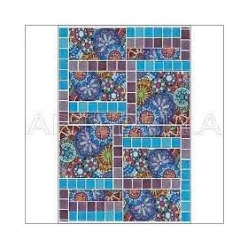 Artebella 23x34 cm 1575K Koyu Zemin Mozaik Kolay Transfer