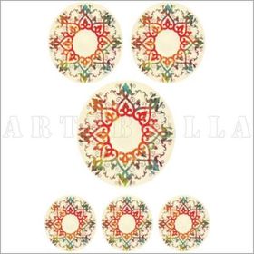 Artebella 23x34 cm 914K Koyu Zemin Soft Kolay Transfer