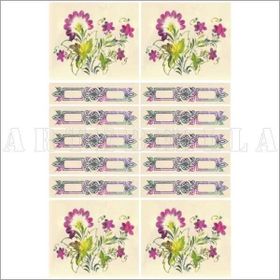 Artebella 23x34 cm 915V Açık Zemin Soft Kolay Transfer