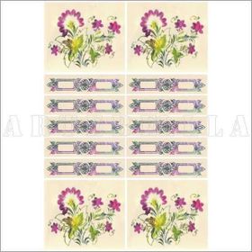Artebella 23x34 cm 915V Açık Zemin Soft Kolay Transfer