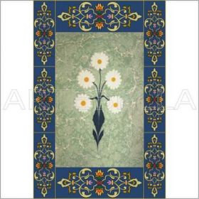 Artebella 23x34 cm Açık Zemin 1524V Klasik Kolay Transfer