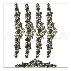 Artebella 23X34 cm Açık Zemin 1769V Dantel Kolay Transfer