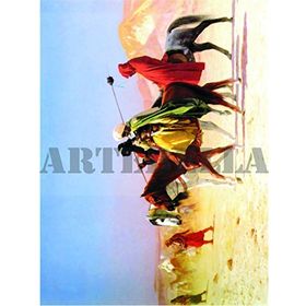 Artebella 23x34 cm Koyu Zemin 1368K Büyük Kolay Transfer