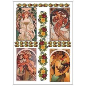 Artebella 23x34 cm Koyu Zemin 1380K Büyük Kolay Transfer